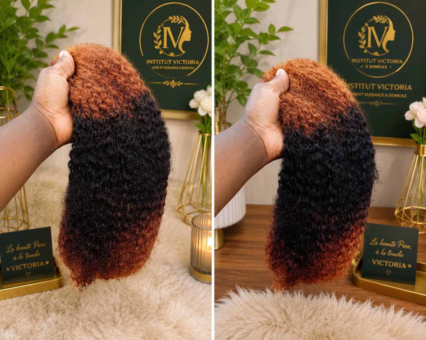 Kinky Bulk 100% Human Hair.